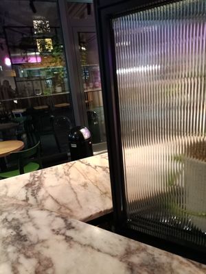 Interior facing entrance at Brammibal's Donuts - Potsdamer Platz in Berlin