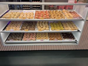 Look at all those donuts !  at Brammibal's Donuts - Potsdamer Platz in Berlin