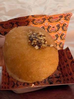 Chocolate bombolini at Brammibal's Donuts - Potsdamer Platz in Berlin