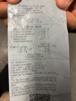   at Brammibal's Donuts - Potsdamer Platz in Berlin