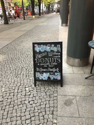 Vegan doughnuts at Brammibal's Donuts - Potsdamer Platz in Berlin