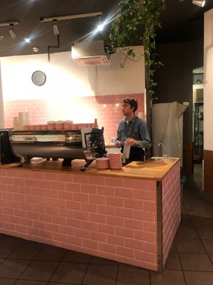 Interior at Brammibal's Donuts - Potsdamer Platz in Berlin
