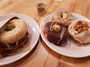 Bagel & Donuts at Brammibal's Donuts - Potsdamer Platz in Berlin