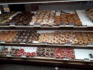 Great variety at Brammibal's Donuts - Potsdamer Platz in Berlin