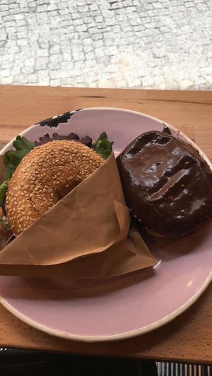 BLT abs Boston doughton  at Brammibal's Donuts - Potsdamer Platz in Berlin