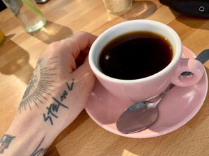 filter coffee at Brammibal's Donuts - Potsdamer Platz in Berlin