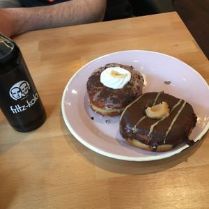Don't miss out on these vegan donuts in Berlin whether you're vegan or not! at Brammibal's Donuts - Potsdamer Platz in Berlin