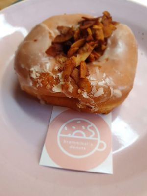 Maple smoked coconut doughnut  at Brammibal's Donuts - Potsdamer Platz in Berlin