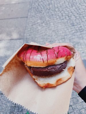 icecream sandwich  at Brammibal's Donuts - Potsdamer Platz in Berlin