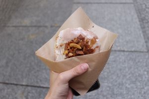 roasted maple coconut doughnut at Brammibal's Donuts - Potsdamer Platz in Berlin