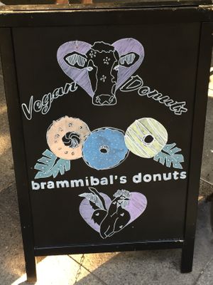 Vegan donuts at Brammibal's Donuts - Potsdamer Platz in Berlin