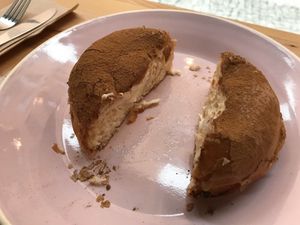 Pumpkin spice donut at Brammibal's Donuts - Potsdamer Platz in Berlin