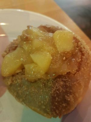 With Apple at Brammibal's Donuts - Potsdamer Platz in Berlin