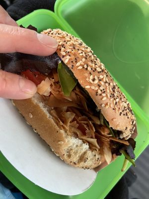 BLT Bagel at Brammibal's Donuts - Potsdamer Platz in Berlin
