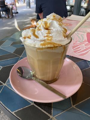 Hot drink at Brammibal's Donuts - Potsdamer Platz in Berlin