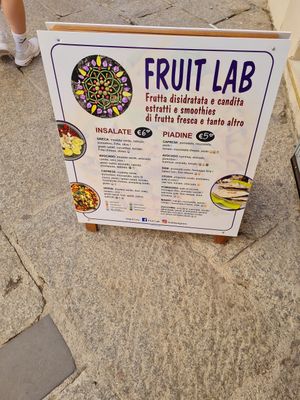  at Fruit Lab in Alghero