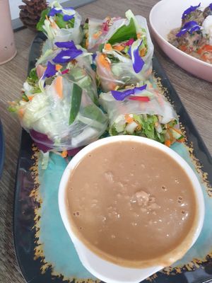 Summer rolls at Twenty4 in Siquijor