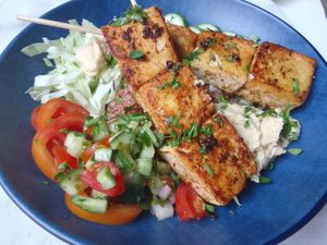 Tofu Shawarma Rice Bowl at Twenty4 in Siquijor