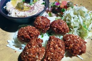 Falafel at Twenty4 in Siquijor