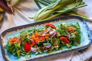 Seasonal Salad at Twenty4 in Siquijor