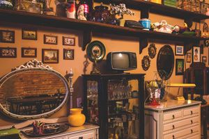 Indoors at Boutique Vintage in Sao Paulo