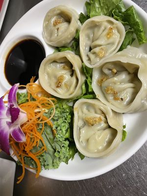 Veggie dumpling appetizerr  at Swadee Thai House in Emmaus