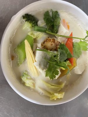 Tofu Tom Kha  at Swadee Thai House in Emmaus