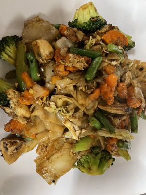 Veggie Pad Ce Aew  at Swadee Thai House in Emmaus