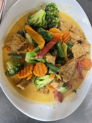 Tofu Panang Curryy  at Swadee Thai House in Emmaus