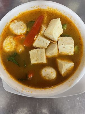 Veggie/tofu Tom yum   at Swadee Thai House in Emmaus