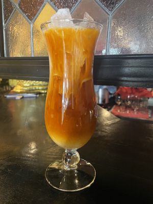 Thai iced tea, sub with coconut milkk  at Swadee Thai House in Emmaus