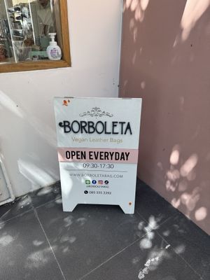   at Borboleta Bag in Bangkok