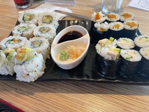   at Sakura Sushi in Auroville