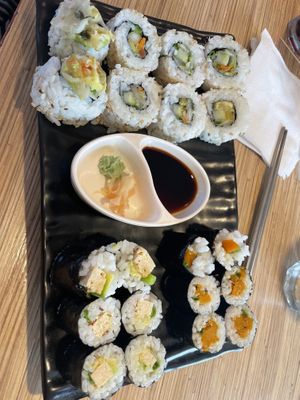   at Sakura Sushi in Auroville