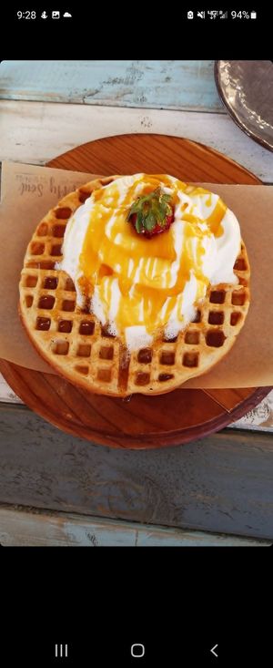 Waffle at Oh My Soul Cafe in Durban