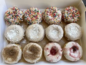 Vegan donuts!  #Veganuary at The Purple Cow in Hilton Head Island