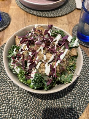 ‘Large’ kale bowl  at Yeotown Kitchen in London