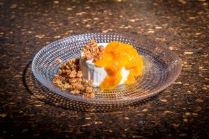 Pannacotta at BeerCat in Vilafranca Del Penedes