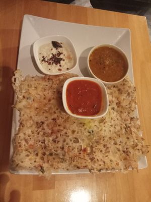 Dosa with potatos at Srilanka Kitchen in Kanazawa