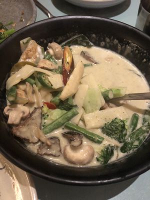 Veg Curry (vegan) at Kinn Niyom in Castle Hill