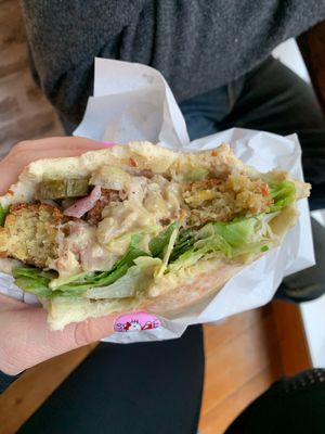 Falafel heaven at Falafel Brothers - Ebisu in Tokyo