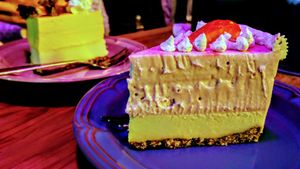 Strawberry cake at Falafel Brothers - Ebisu in Tokyo