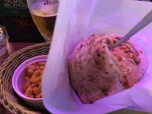 Falafels are the bomb! at Falafel Brothers - Ebisu in Tokyo