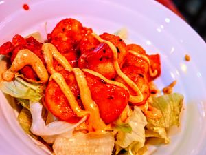 Cauliflower dish at Falafel Brothers - Ebisu in Tokyo