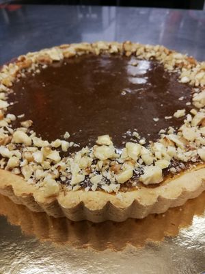 Pumpkin pie at Agave Restaurante in Caceres