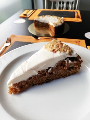 Carrot cake at Agave Restaurante in Caceres