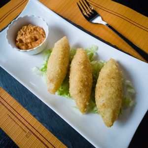 Kibbe at Agave Restaurante in Caceres