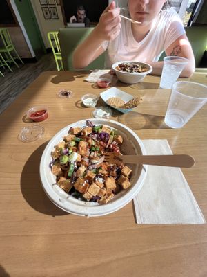   at Green Tomato Grill in Huntington Beach