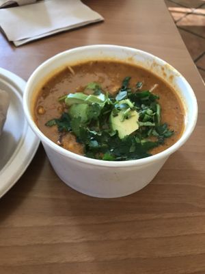 Good soup, very flavorful  at Green Tomato Grill in Huntington Beach