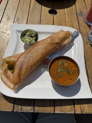 MASALA DOSA  at Chai Street in Cardiff